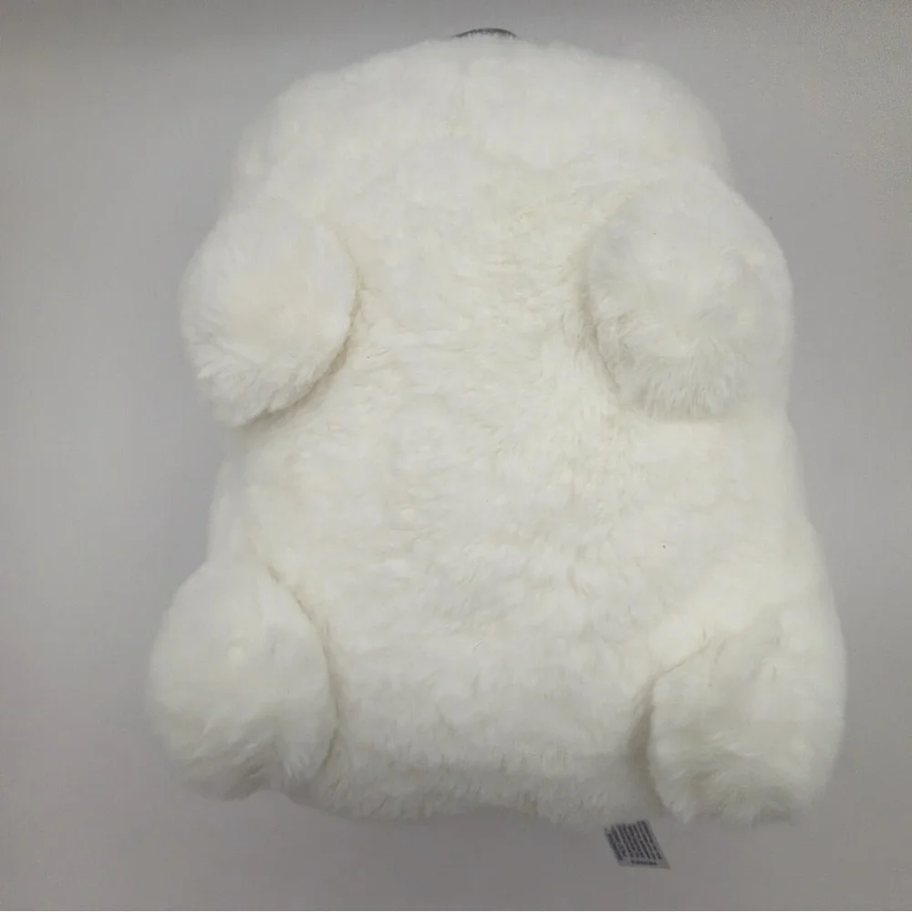 Aurora Medium White Spudsters Yanni Yeti Adorable Stuffed Animal Plush - Picture 5 of 11